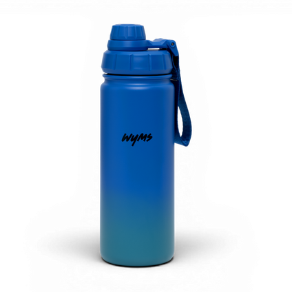 Wyms Edelstahl Trinkflasche Fade Blue