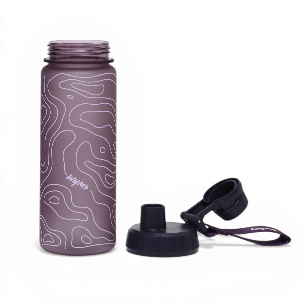 Wyms Trinkflasche Purple Trace