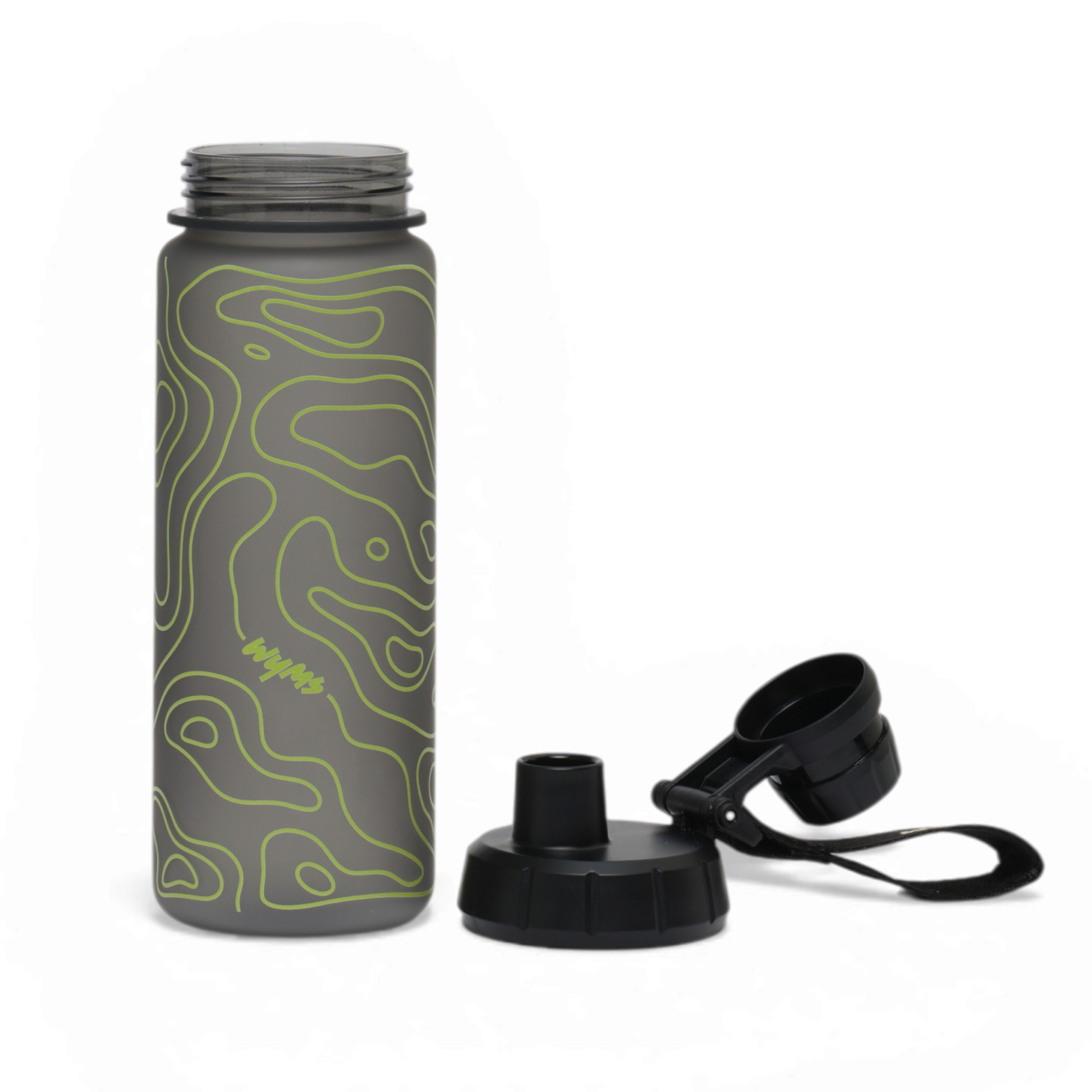 Wyms Trinkflasche Green Trace