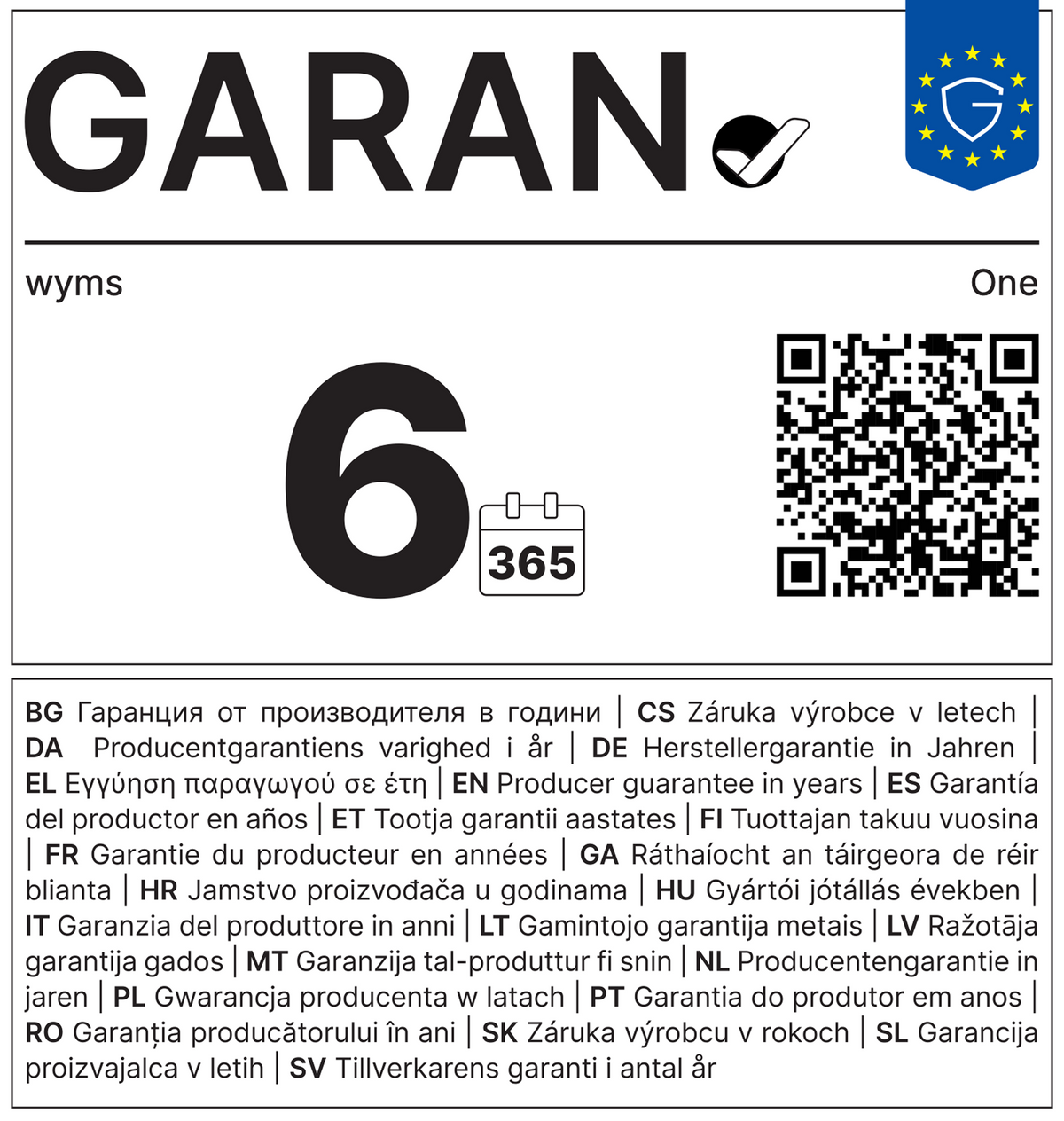 Garantie
